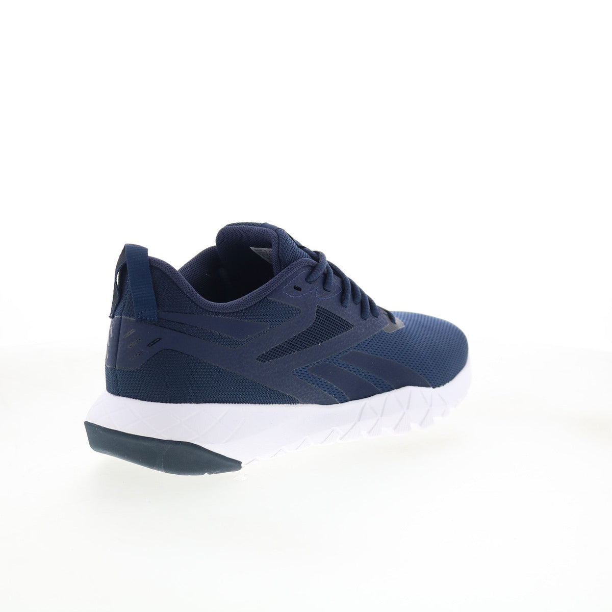 Reebok Flexagon Force 4 Mens Blue Canvas Athletic Cross Training Shoes