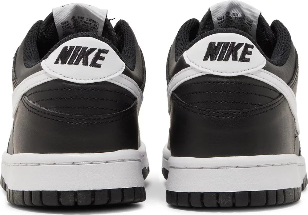 Nike Grade School Womens Dunk Low Sneakers - 'Black Panda 2.0'