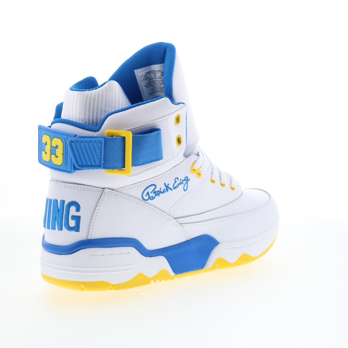 Ewing Athletics 33 HI 1BM02598-424 Mens White Lifestyle Sneakers Shoes