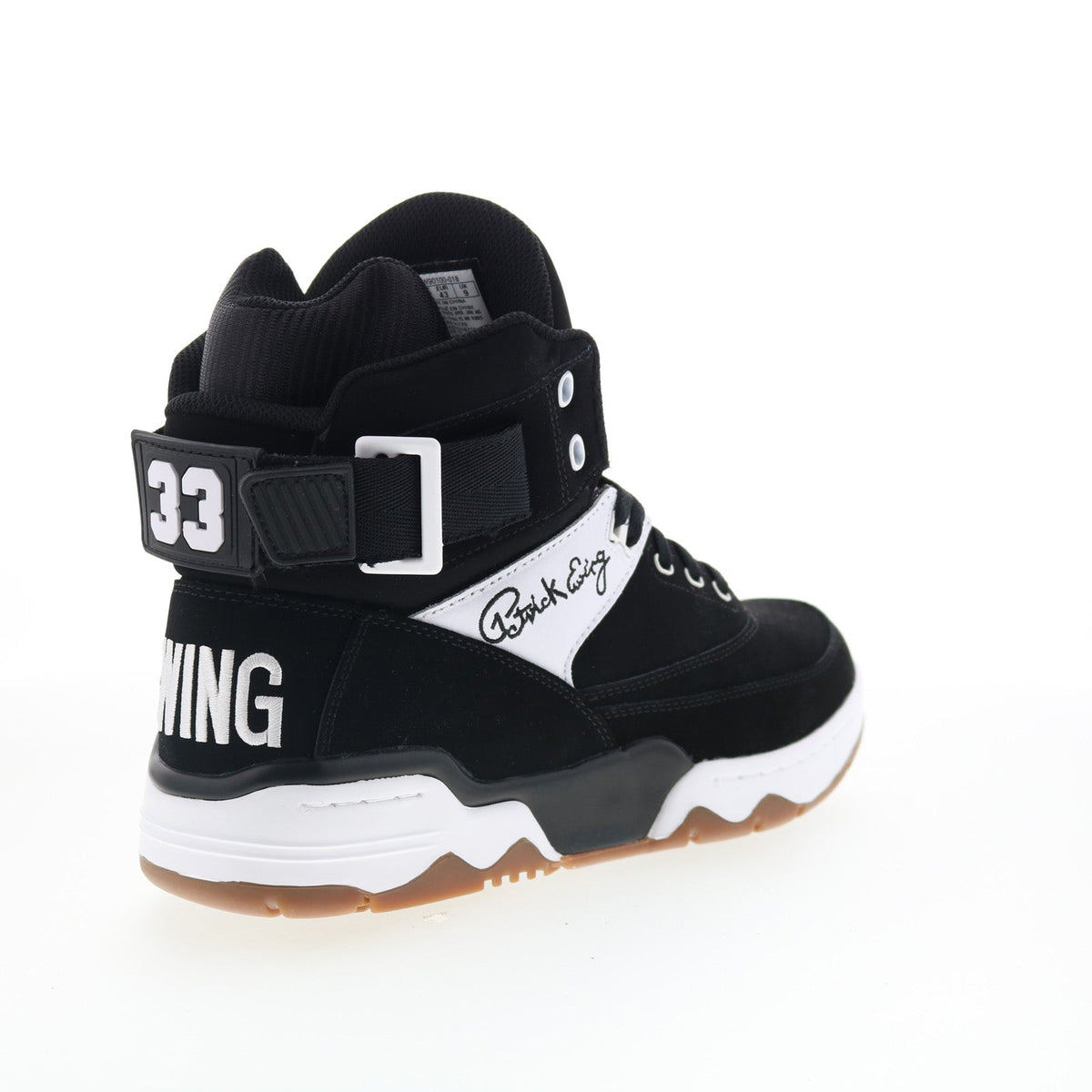 Ewing Athletics 33 HI 1EW90100-018 Mens Black Nubuck Lifestyle Sneakers Shoes