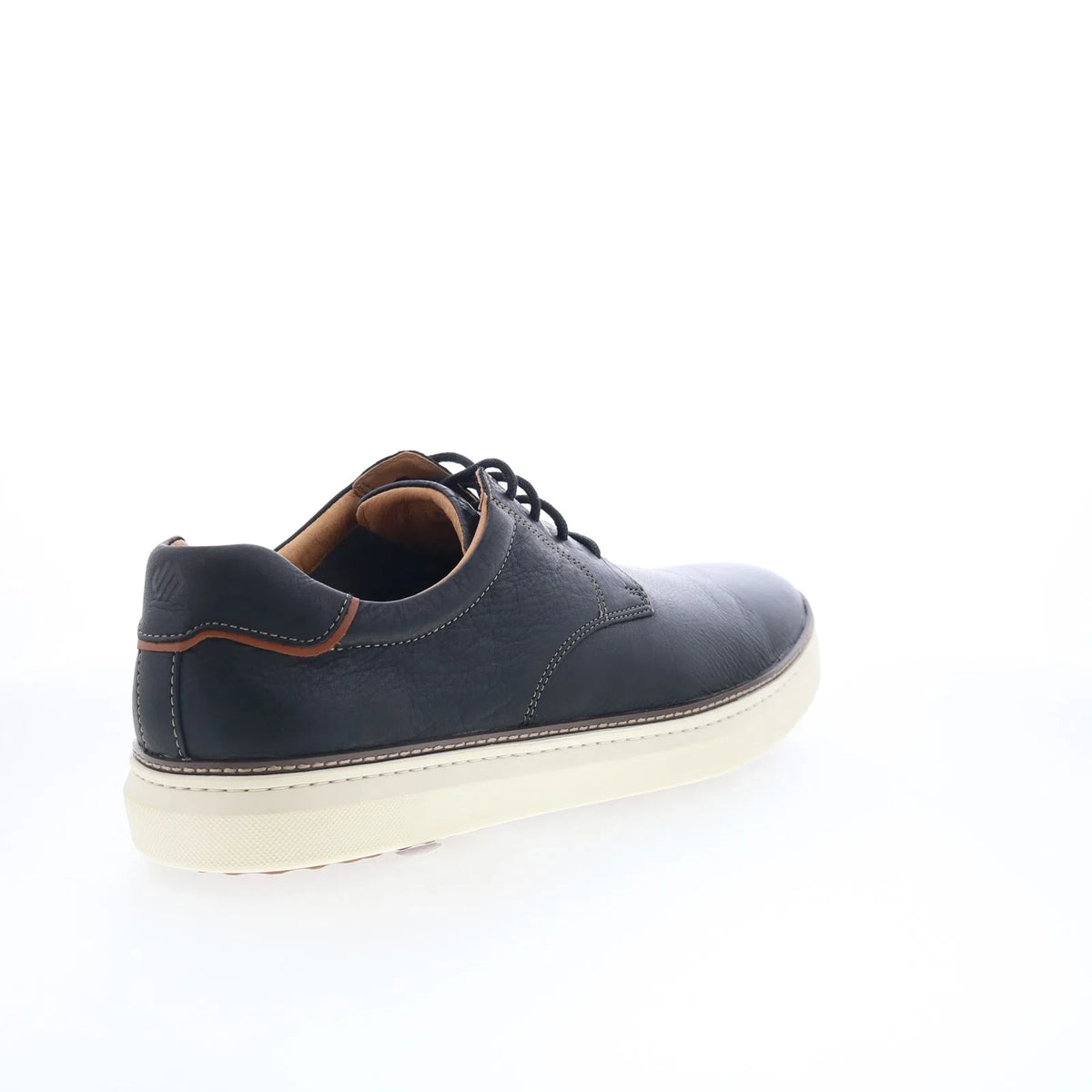 Johnston & Murphy 25-2985 Mens Black Leather Lifestyle Sneakers Shoes