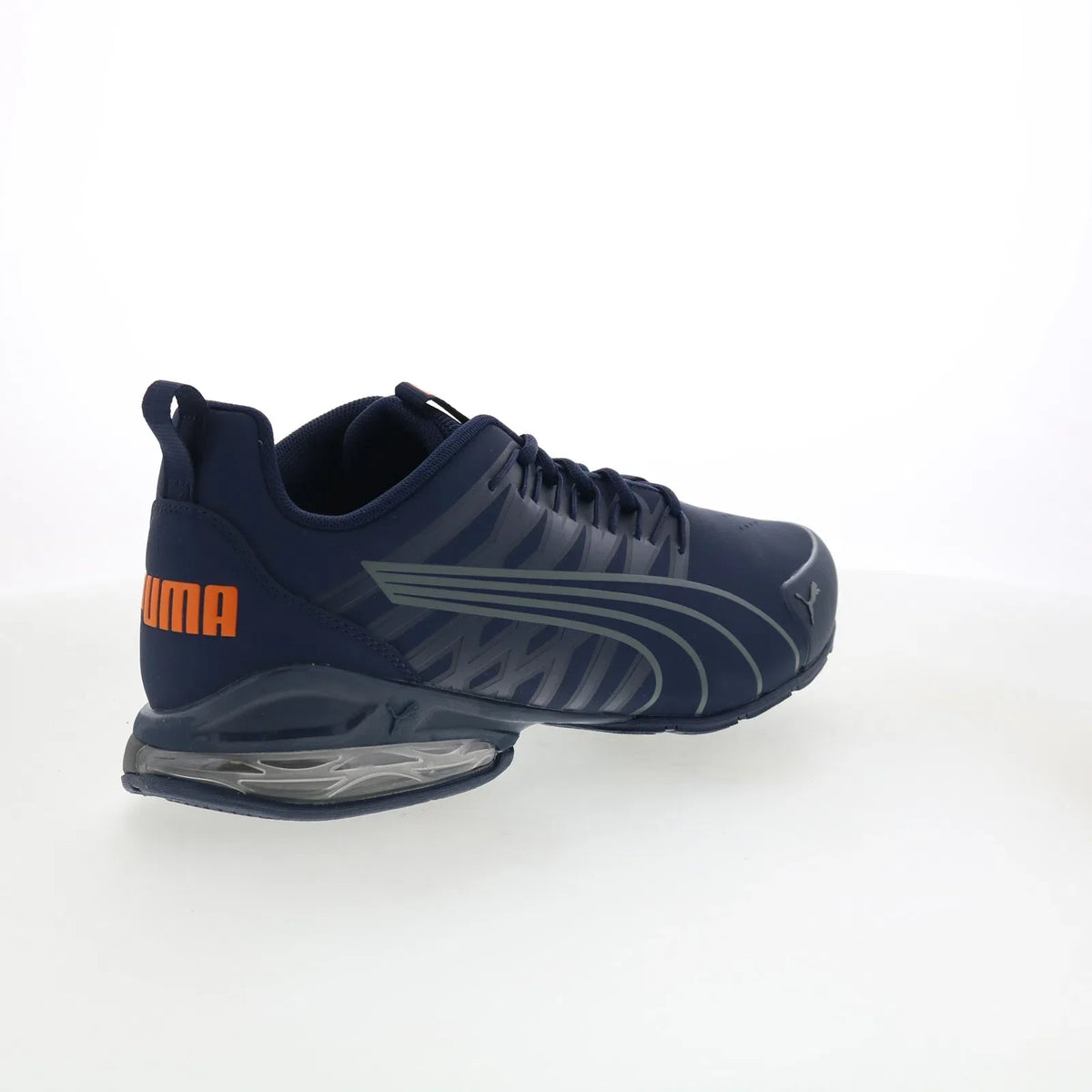 Puma Voltaic Evo Nubuck 31171603 Mens Blue Leather Athletic Running Shoes