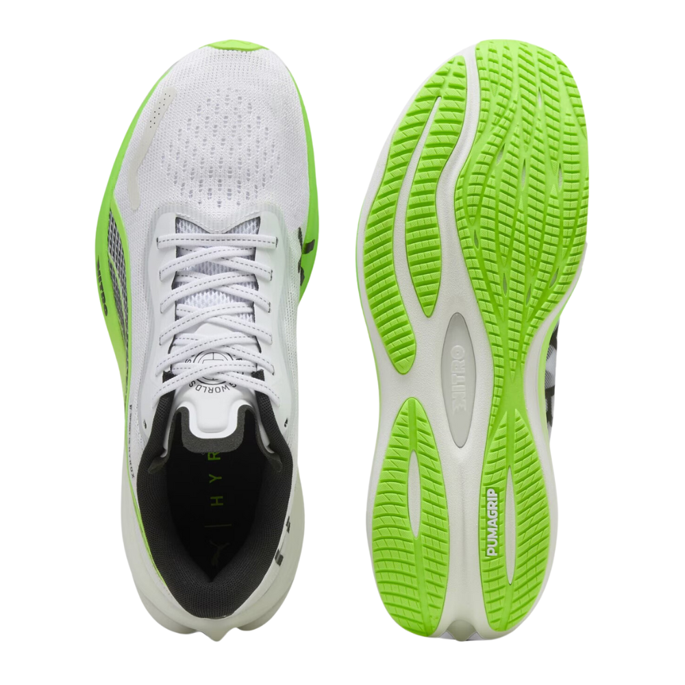 Hyrox Velocity Nitro 3 Men's :White | Green Glare