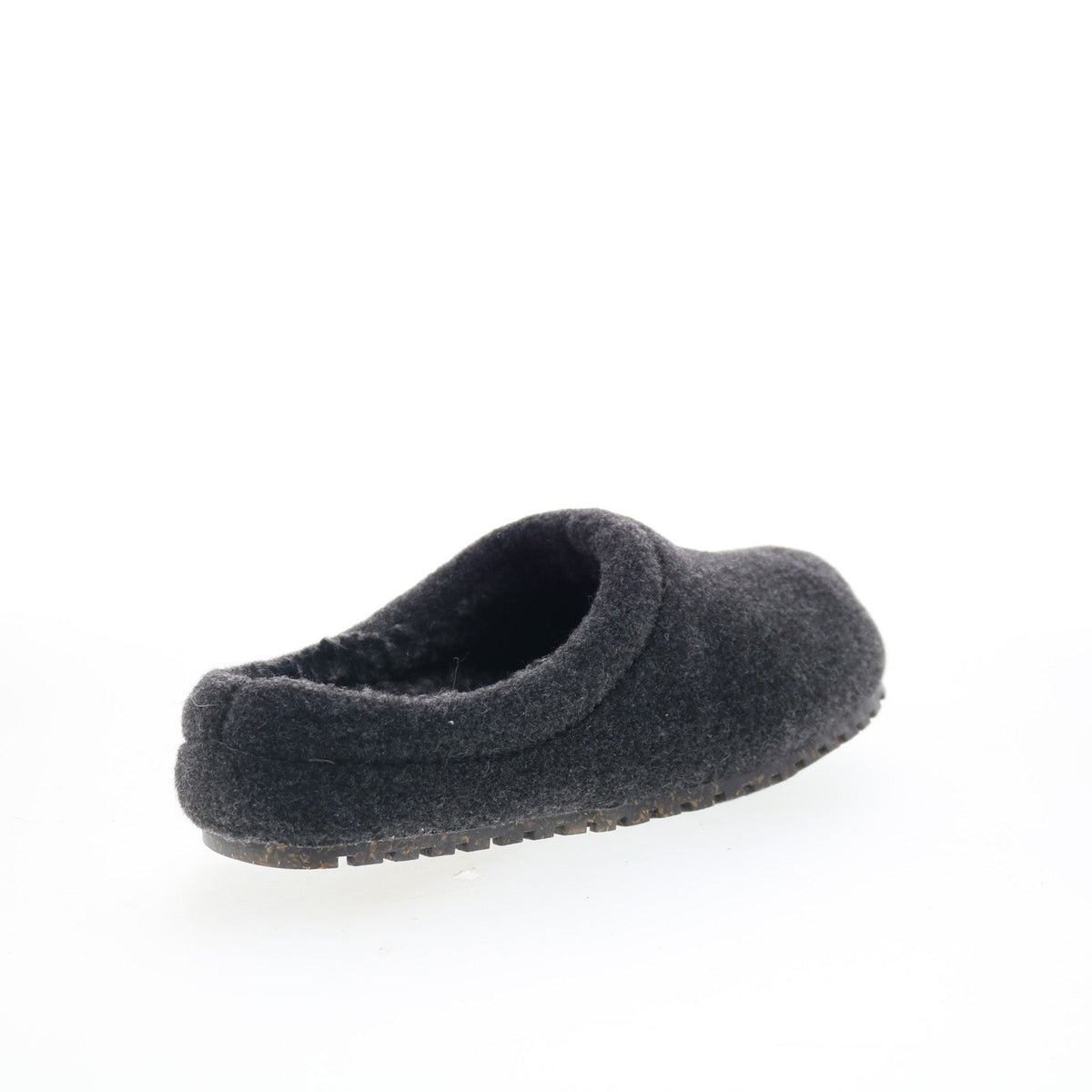 Minnetonka Corbin Slipper 45355-CHR Mens Gray Canvas Clogs Slippers Shoes