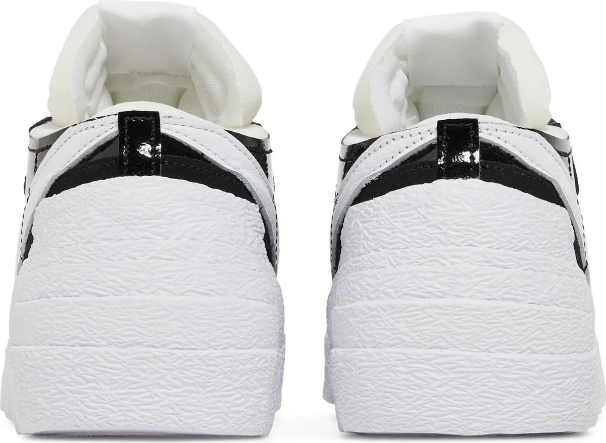 Nike Mens Sacai x Blazer Low Sneakers - 'Black Patent'