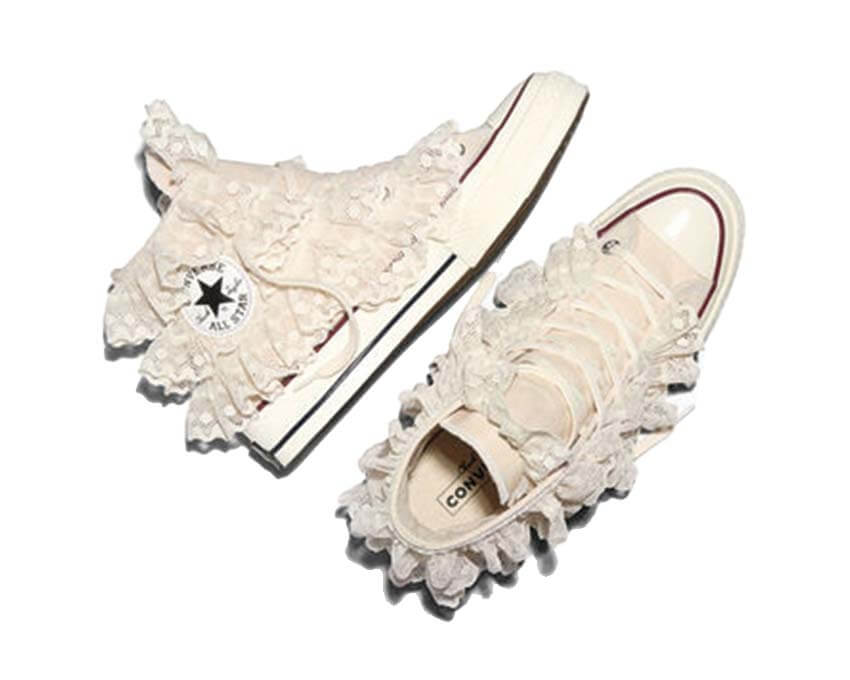 Converse Chuck 70 Canvas "Egret Crochet"