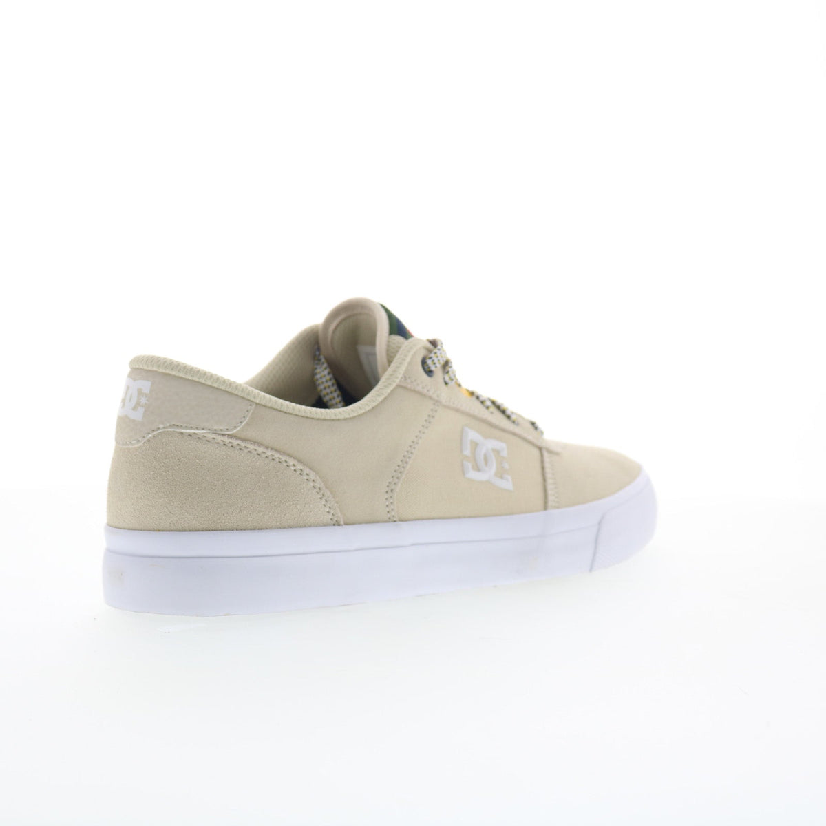 DC Teknic ADYS300763-OG2 Mens Beige Suede Skate Inspired Sneakers Shoes
