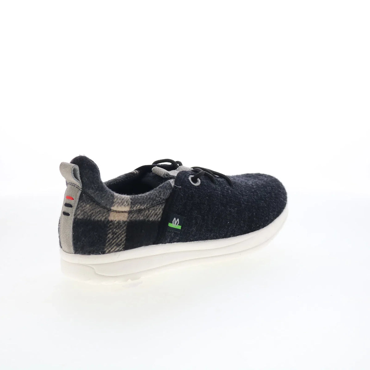 Minnetonka Eco Anew 61055 Womens Black Canvas Lifestyle Sneakers Shoes