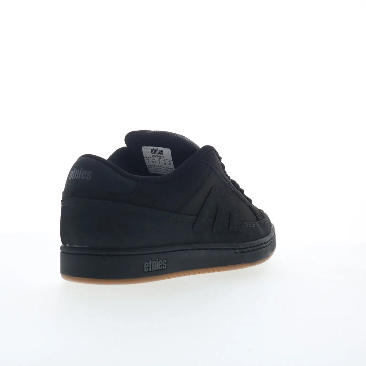 Etnies Kingpin 2K 4101000603013 Mens Black Skate Inspired Sneakers Shoes