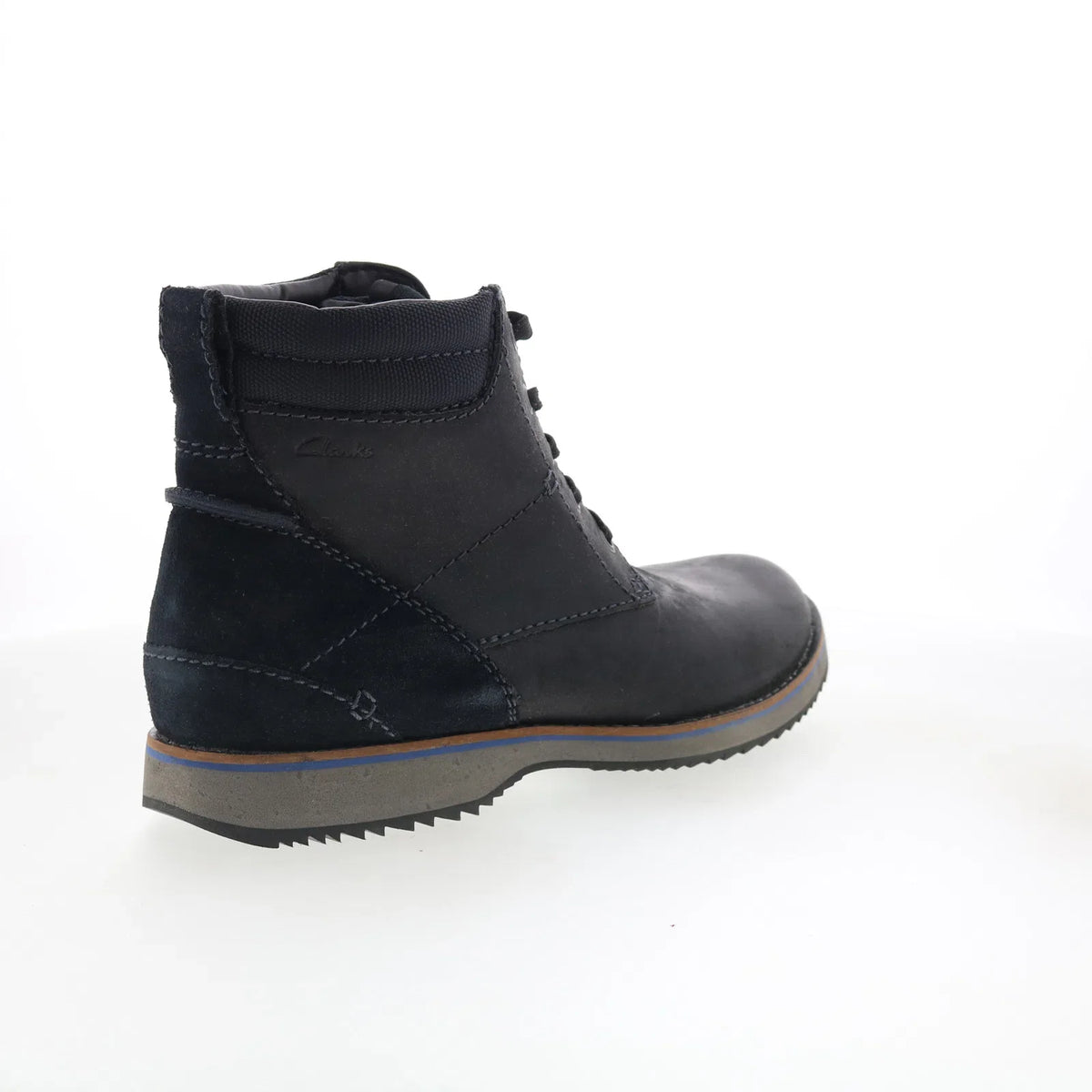 Clarks Mahale HI 26102614 Mens Black Leather Casual Dress Boots