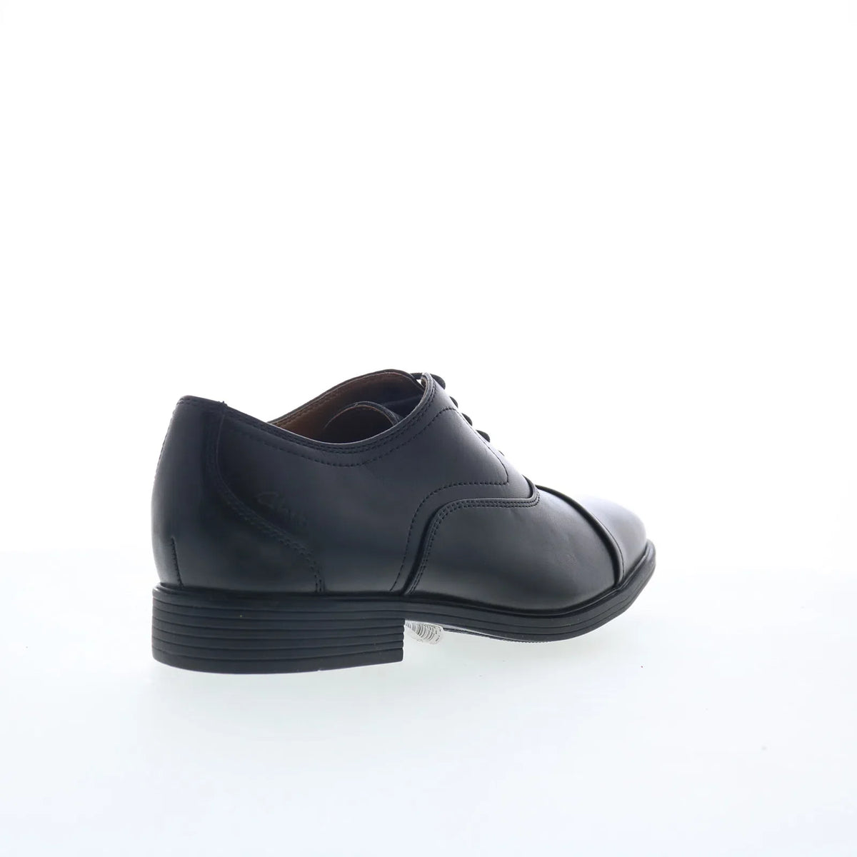 Clarks Whiddon OX 26176991 Mens Black Oxfords & Lace Ups Cap Toe Shoes