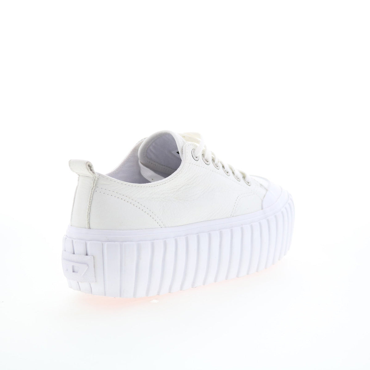 Diesel S-Hanami Low X Mens White Leather Lifestyle Sneakers Shoes