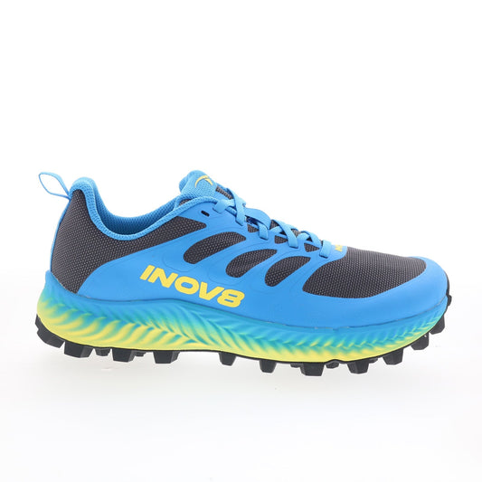 Inov-8 MudTalon 001144-DGBLYW Mens Blue Wide Synthetic Athletic Hiking Shoes