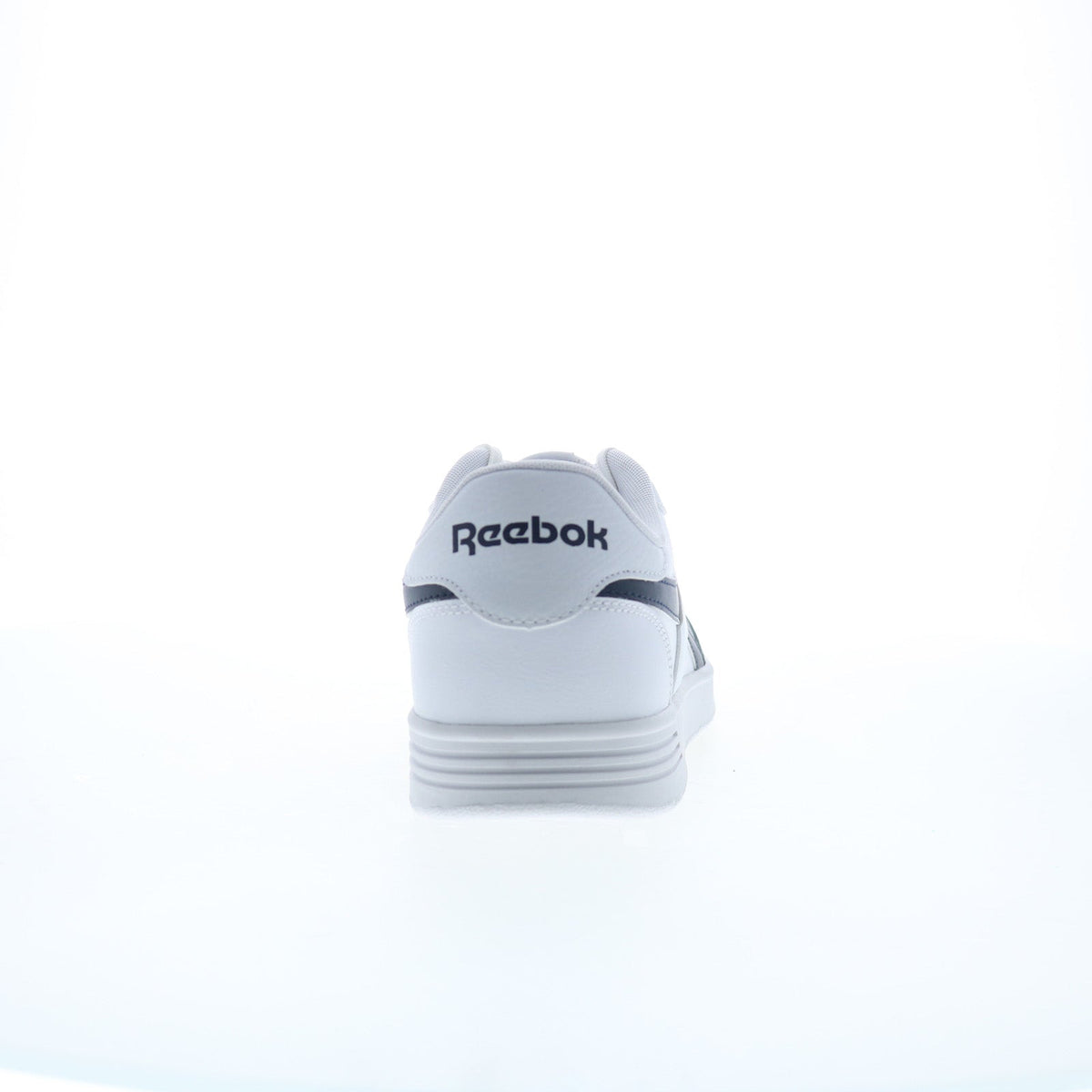 Reebok Court Advance Mens White Leather Lace Up Lifestyle Sneakers Shoes