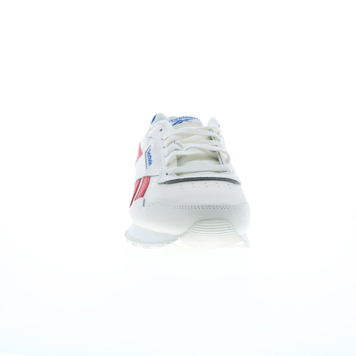 Reebok Glide Mens Beige Leather Lace Up Lifestyle Sneakers Shoes