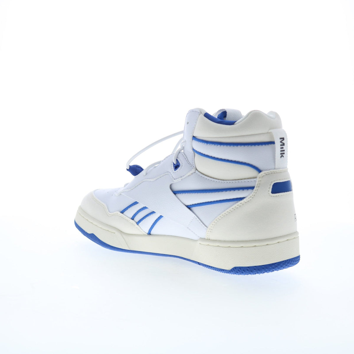 Reebok Milk Makeup BB 4000 II Mid Vegan Mens White Sneakers Shoes