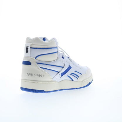 Reebok Milk Makeup BB 4000 II Mid Vegan Mens White Sneakers Shoes