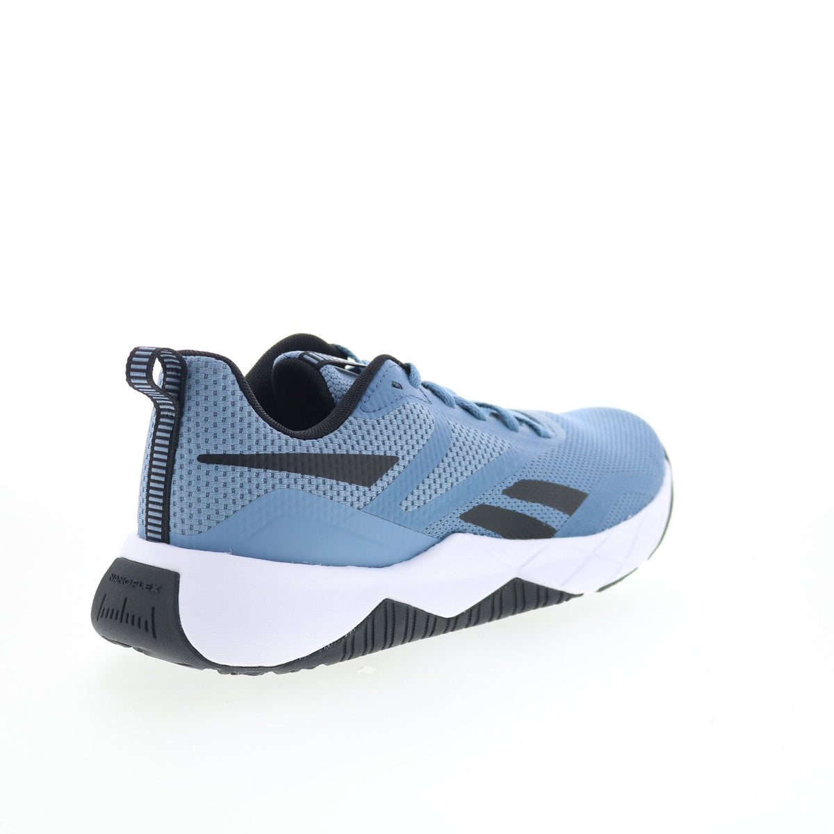 Reebok NFX Trainer Mens Blue Mesh Lace Up Athletic Cross Training Shoes