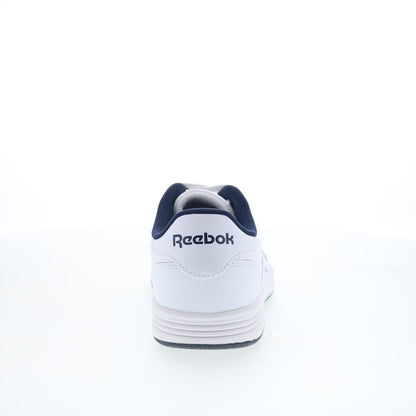 Reebok Court Advance Mens White Leather Lace Up Lifestyle Sneakers Shoes