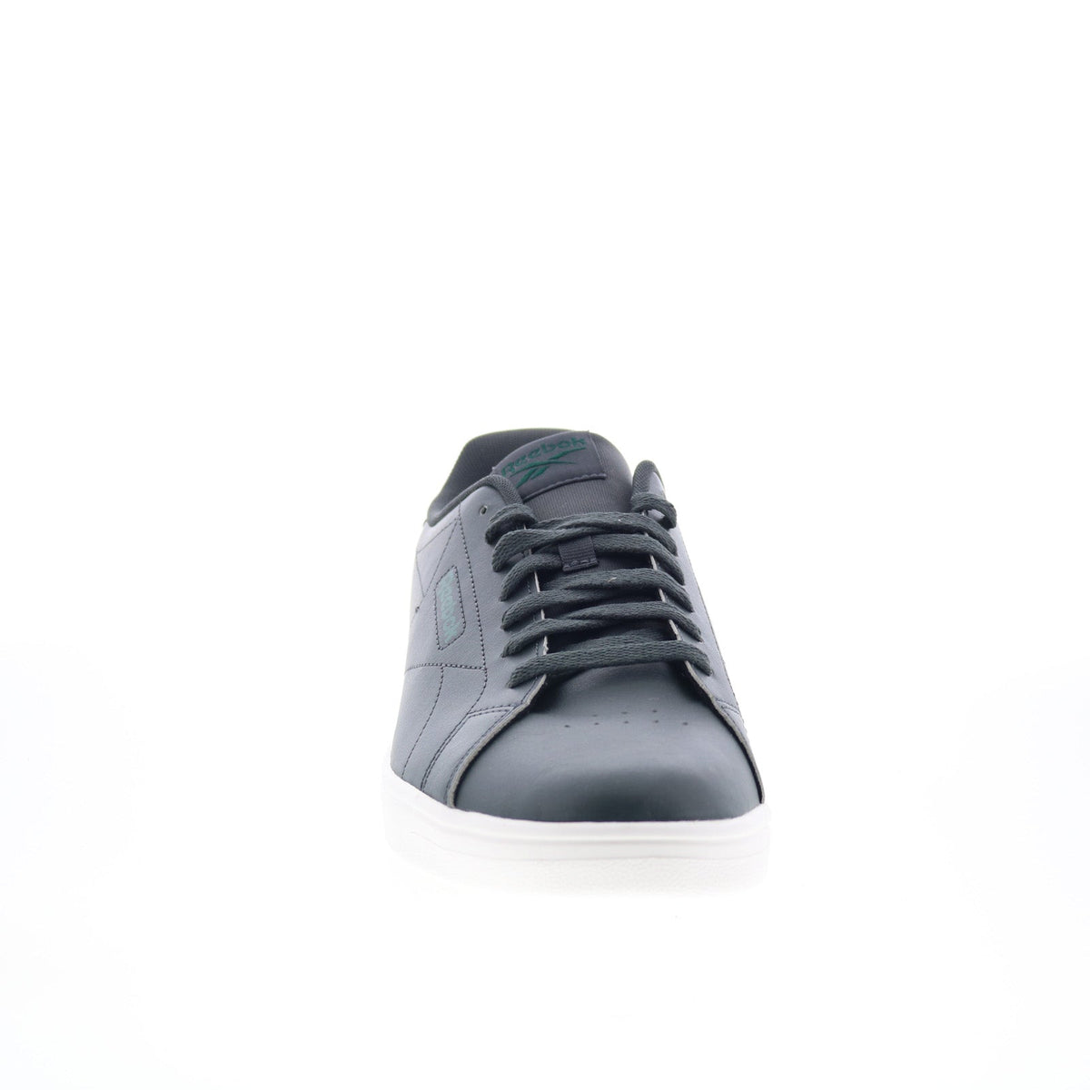 Reebok Court CLN Mens Gray Leather Lace Up Lifestyle Sneakers Shoes
