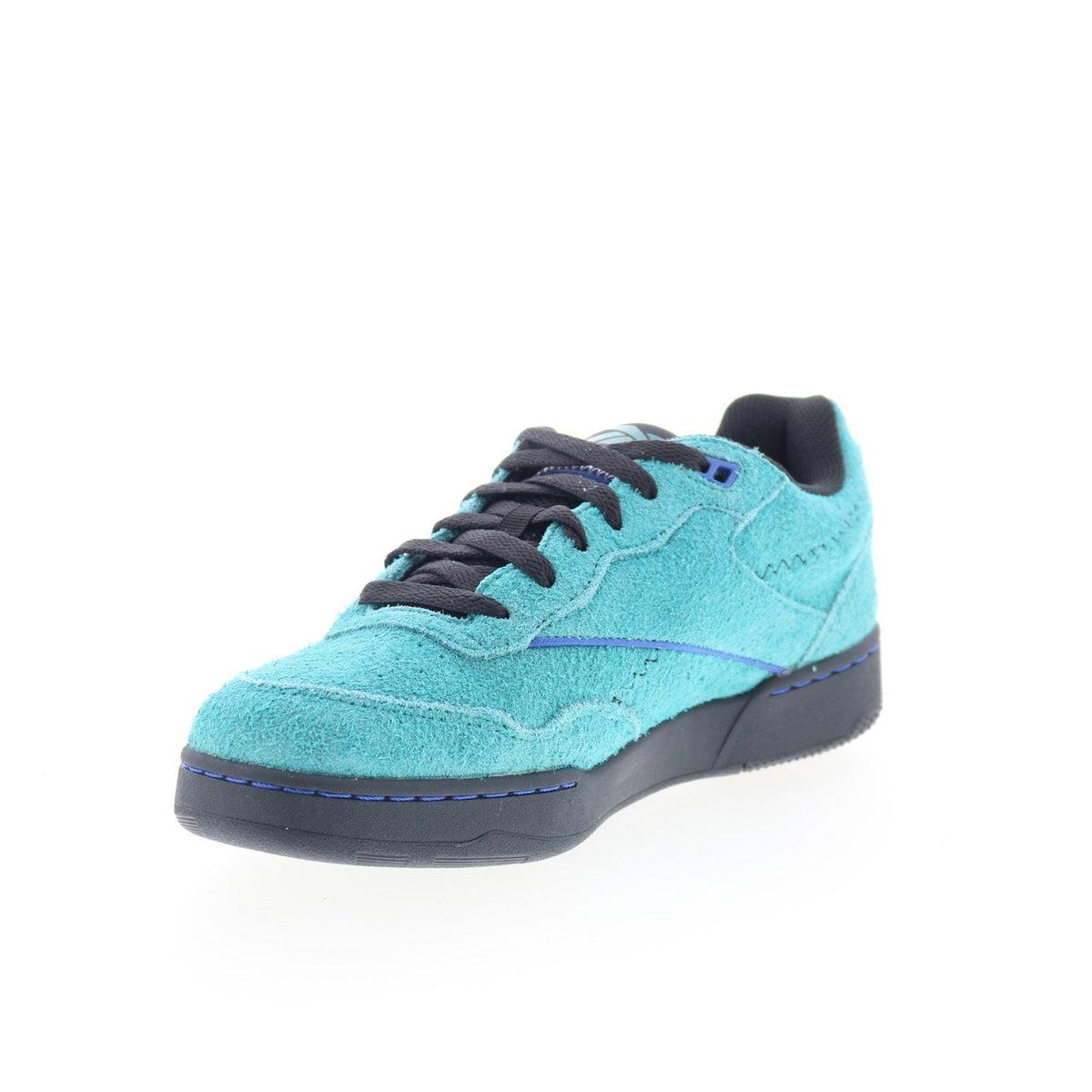Reebok BB 4000 II Mens Green Suede Lace Up Lifestyle Sneakers Shoes