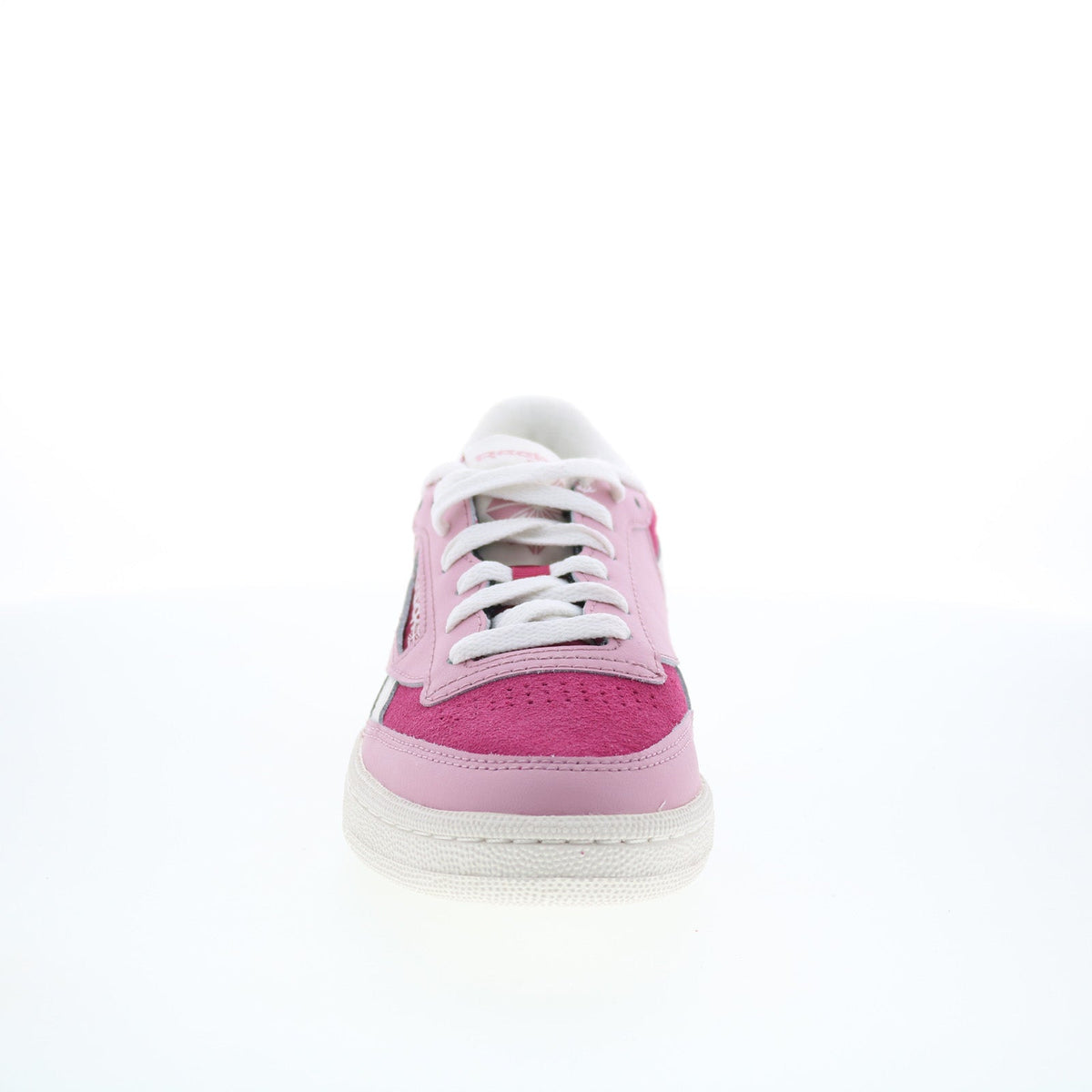 Reebok Club C Revenge II Womens Pink Leather Lifestyle Sneakers Shoes