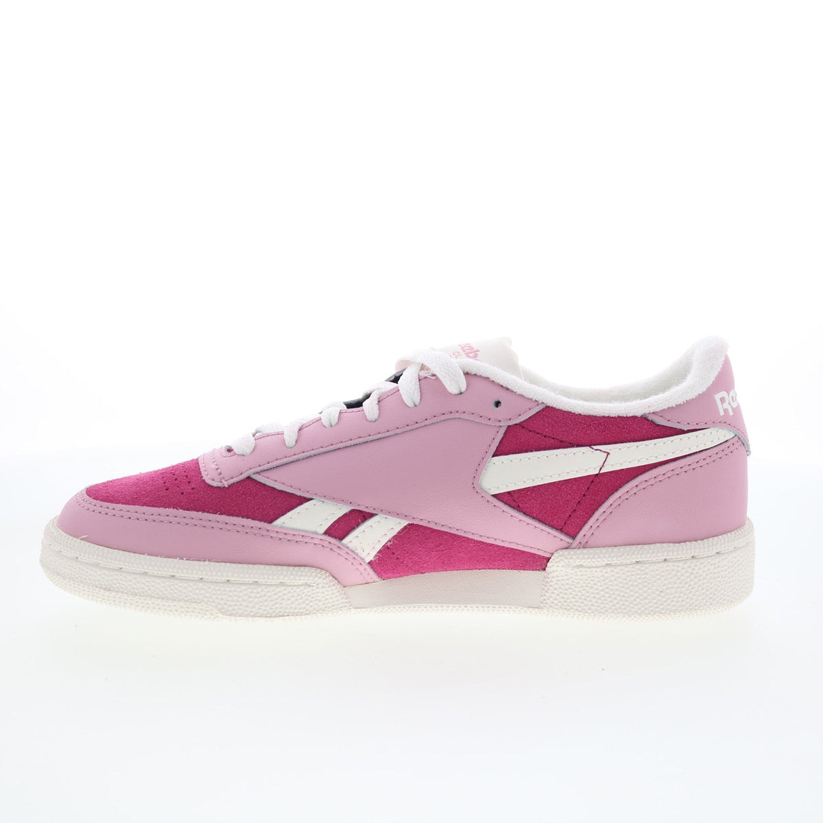 Reebok Club C Revenge II Womens Pink Leather Lifestyle Sneakers Shoes