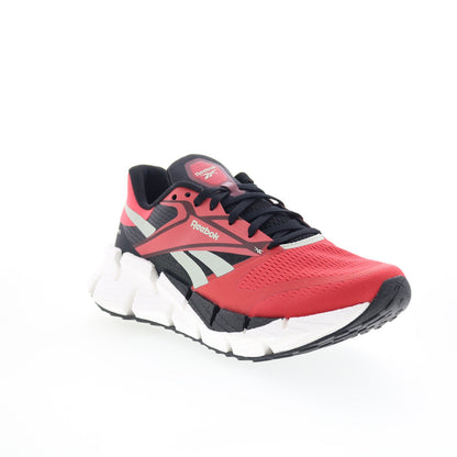 Reebok Floatzig 1 Mens Red Mesh Lace Up Athletic Running Shoes