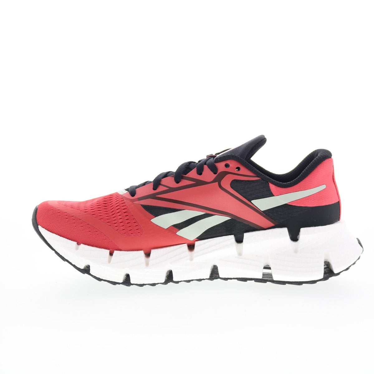 Reebok Floatzig 1 Mens Red Mesh Lace Up Athletic Running Shoes