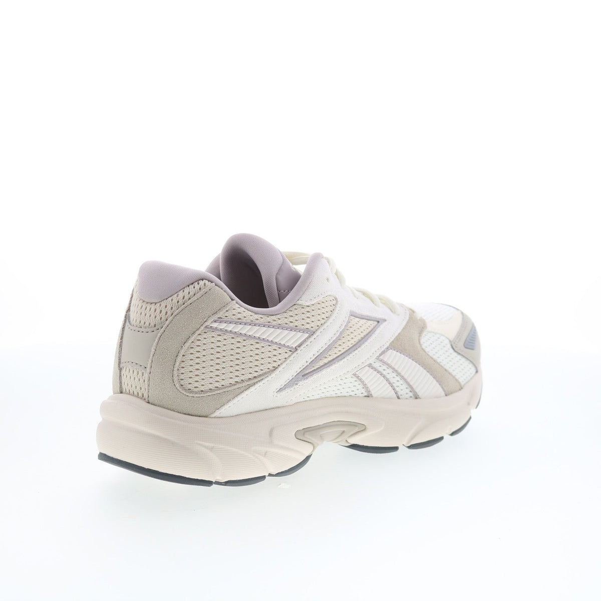 Reebok Road Prime Mens Beige Mesh Lace Up Lifestyle Sneakers Shoes
