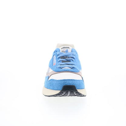 Reebok ERS World Mens White Suede Lace Up Lifestyle Sneakers Shoes