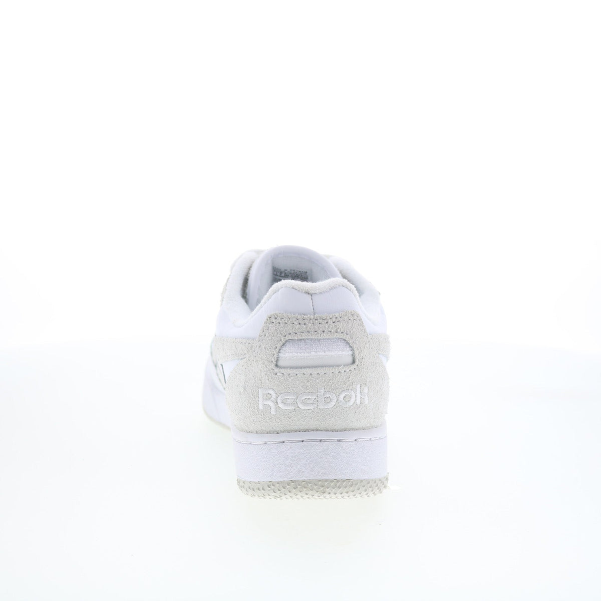Reebok BB 4000 II Mens White Leather Lace Up Lifestyle Sneakers Shoes