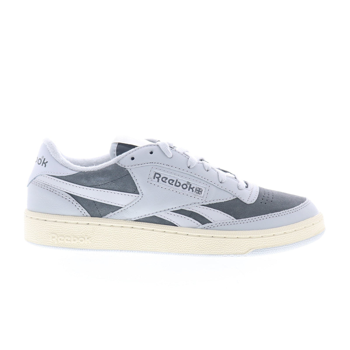 Reebok Club C Revenge Vintage II Mens Gray Leather Lifestyle Sneakers Shoes