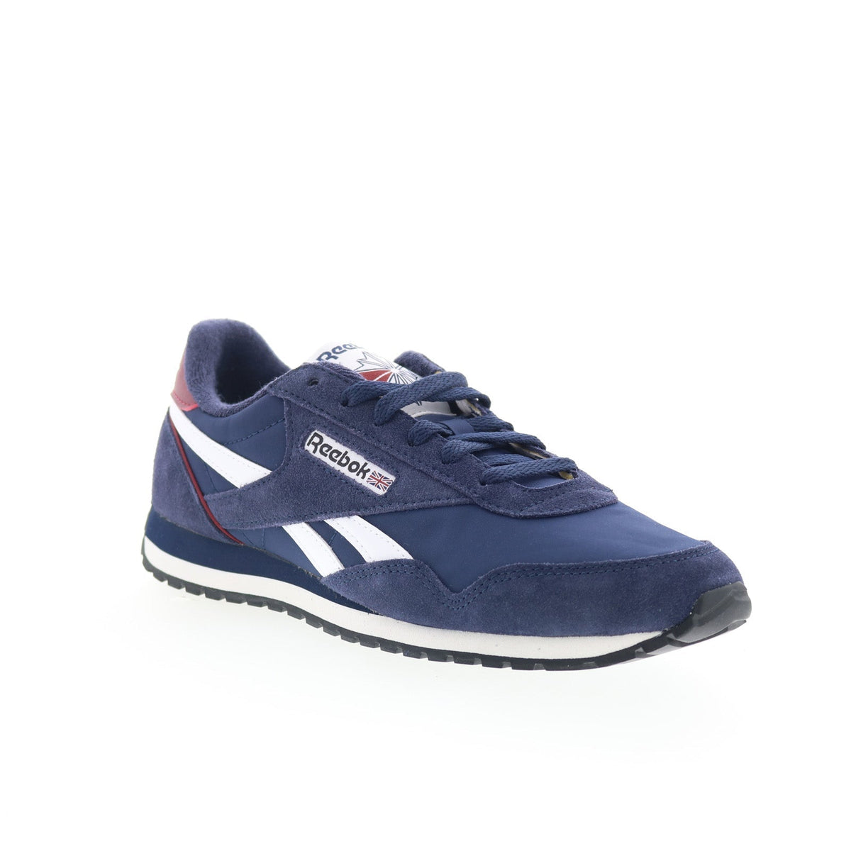 Reebok Classic AZ Mens Blue Suede Lace Up Lifestyle Sneakers Shoes