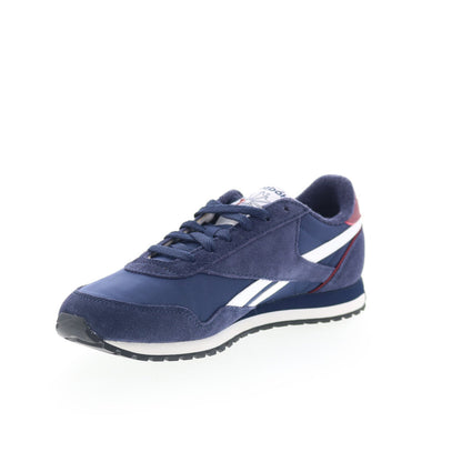 Reebok Classic AZ Mens Blue Suede Lace Up Lifestyle Sneakers Shoes