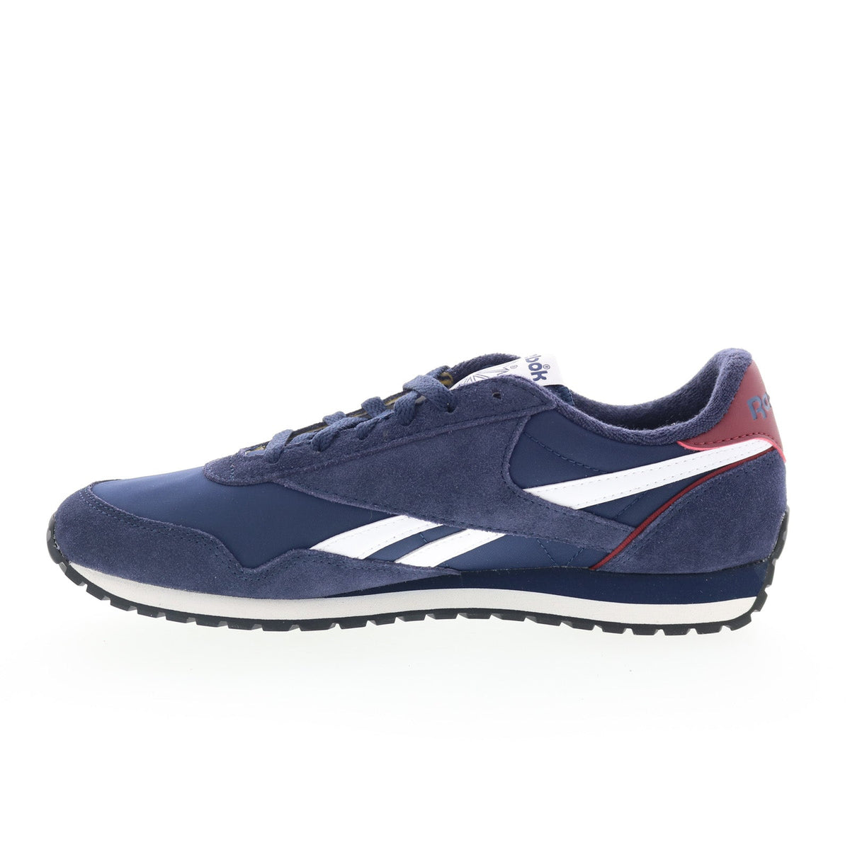 Reebok Classic AZ Mens Blue Suede Lace Up Lifestyle Sneakers Shoes