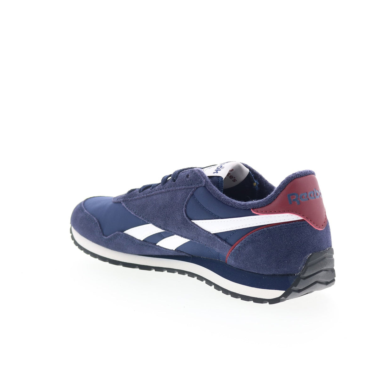 Reebok Classic AZ Mens Blue Suede Lace Up Lifestyle Sneakers Shoes