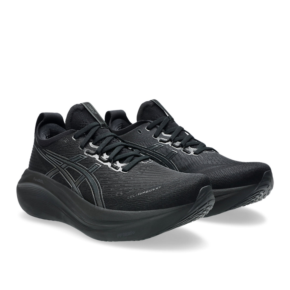 Gel-Nimbus 27 (2E) Men's :Black | Graphite Grey