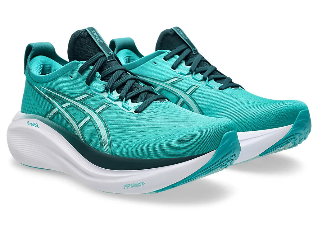 Gel-Nimbus 27 Men's :Wave Teal | Saxon Green