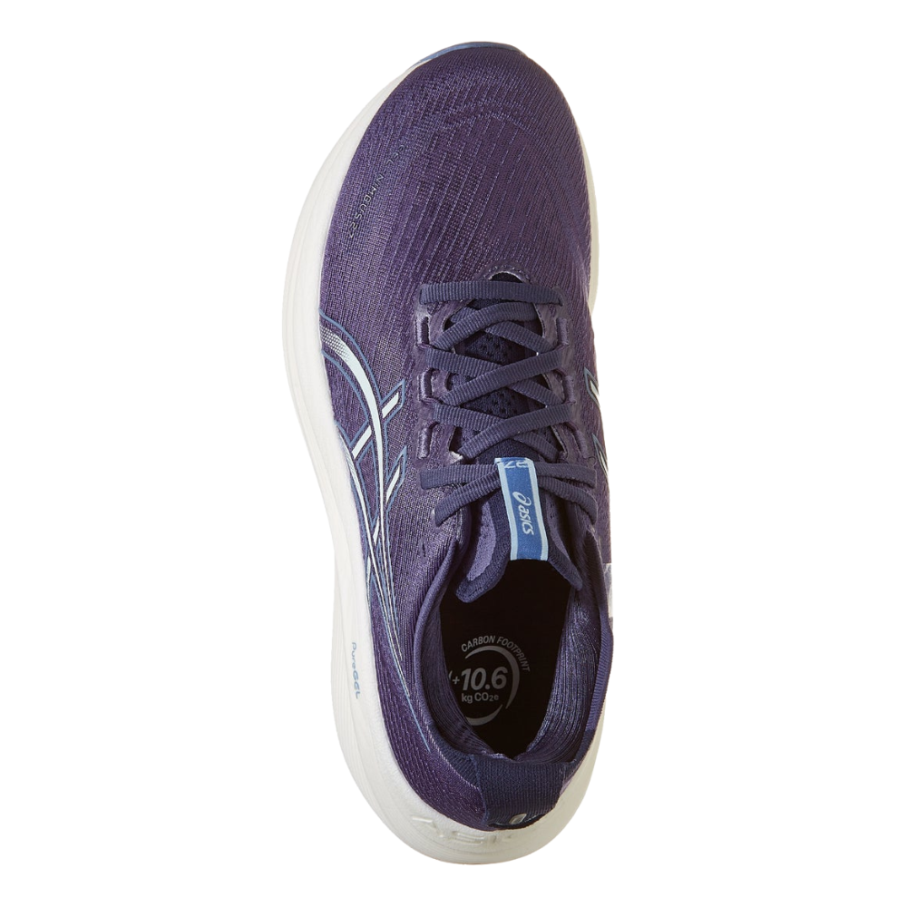 Gel-Nimbus 27 Women's :Indigo Fog | Cool Grey