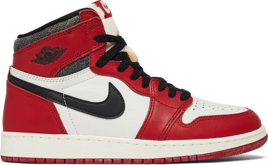 Nike Grade School Womens Air Jordan 1 Retro High OG Sneakers - 'Lost & Found'