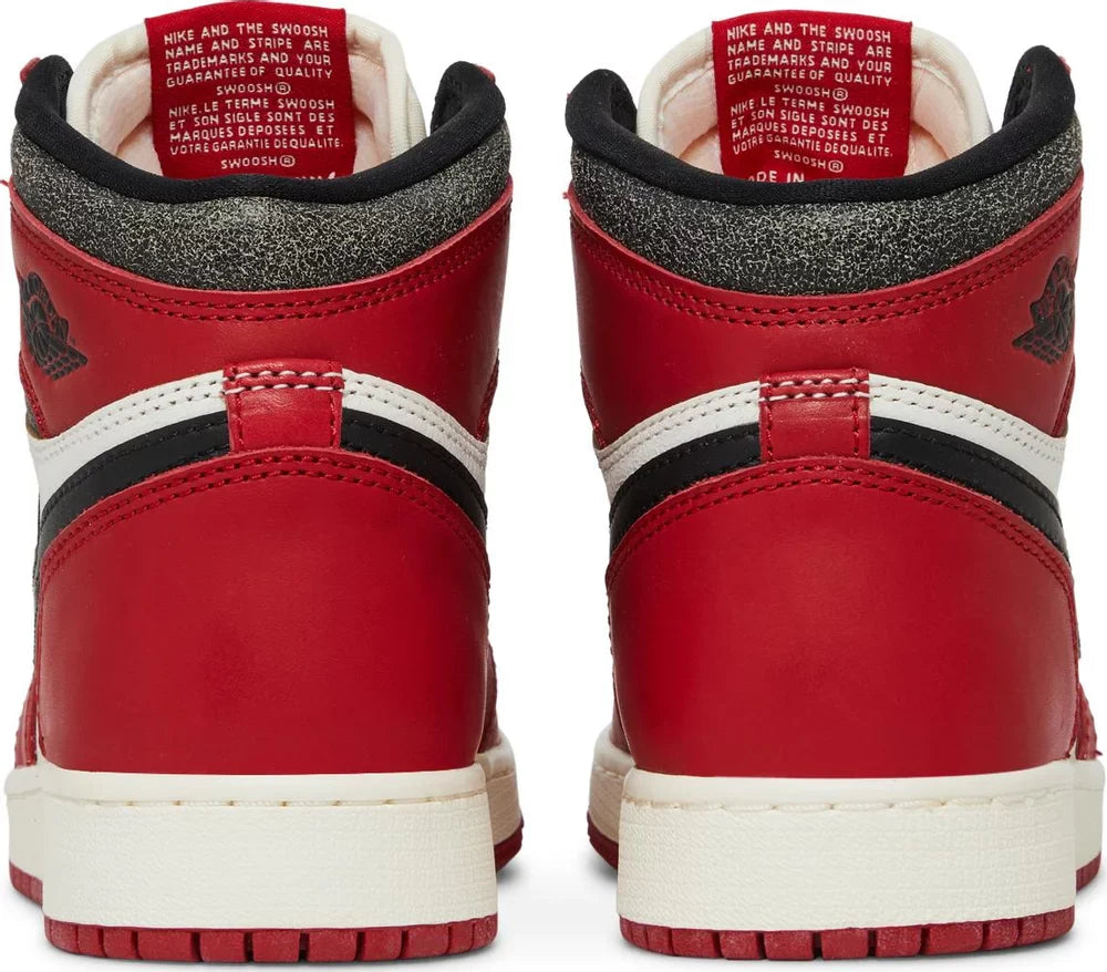 Nike Grade School Womens Air Jordan 1 Retro High OG Sneakers - 'Lost & Found'