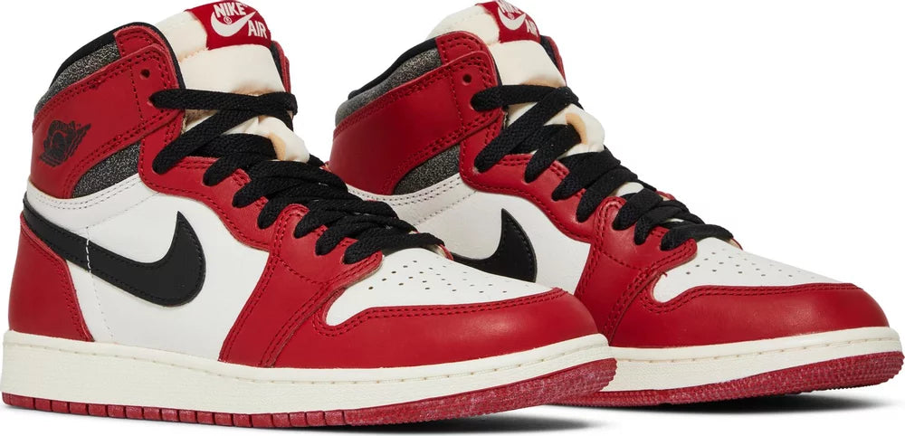 Nike Grade School Womens Air Jordan 1 Retro High OG Sneakers - 'Lost & Found'