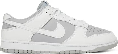Nike Mens Dunk Low Sneakers - 'White Neutral Grey'