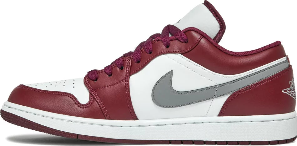 Nike Mens Air Jordan 1 Low Sneakers - 'Bordeaux'