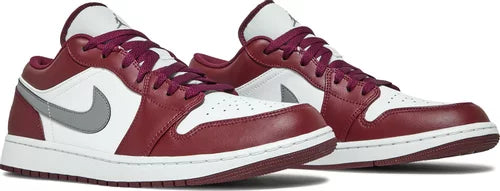 Nike Mens Air Jordan 1 Low Sneakers - 'Bordeaux'