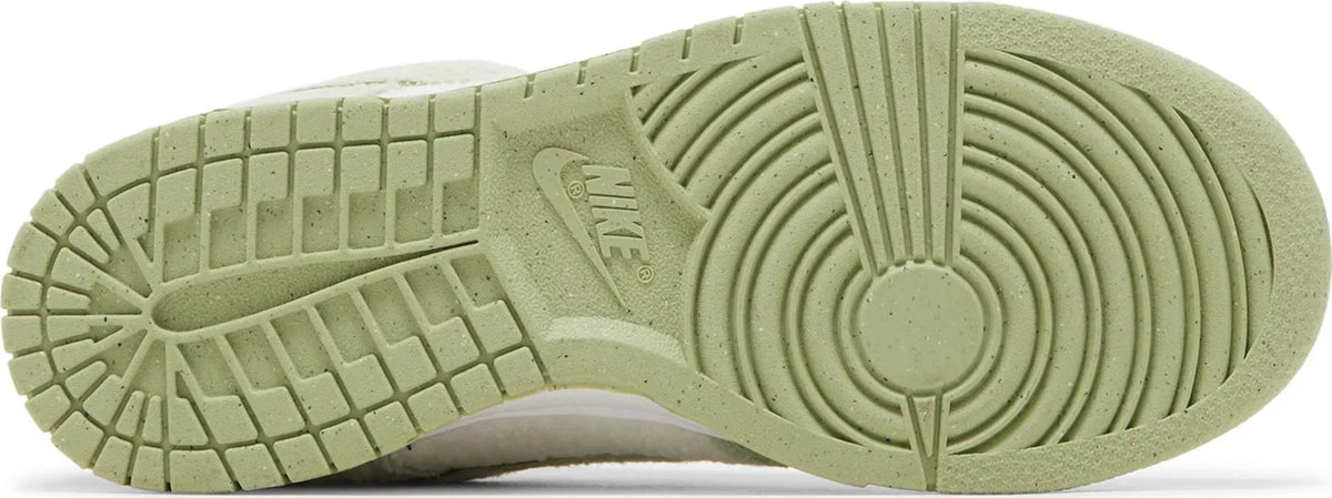 Nike Womens Dunk Low SE Sneakers - 'Fleece - Honeydew'