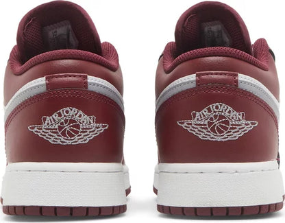 Nike Grade School Womens Air Jordan 1 Low Sneakers - 'Bordeaux'