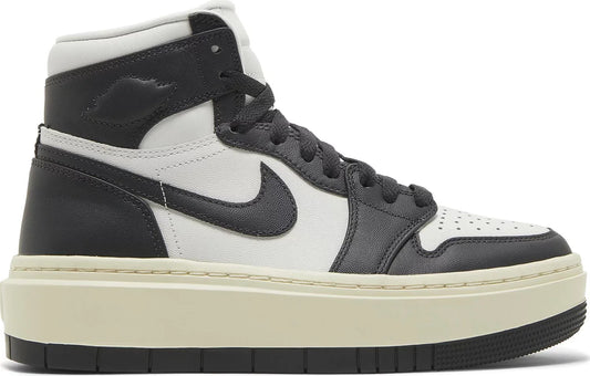Nike Womens Air Jordan 1 Elevate High Sneakers - 'White Black'