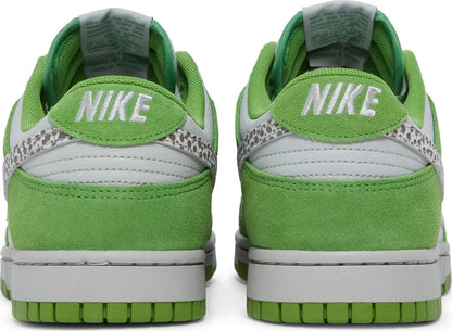 Nike Mens Dunk Low Sneakers - 'Safari Swoosh - Chlorophyll'